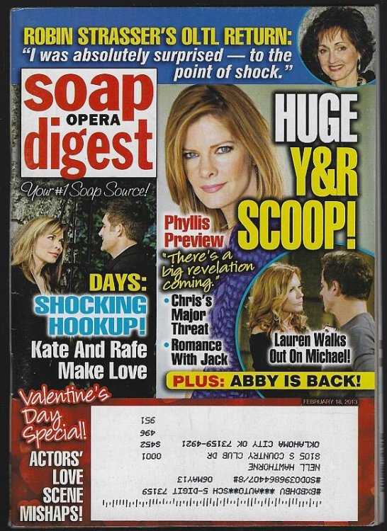 SOAP OPERA DIGEST FEBRUARY 18, 2013