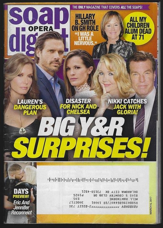 SOAP OPERA DIGEST MARCH 6, 2017