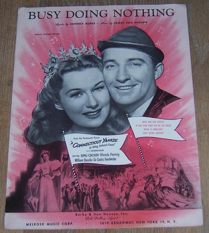 BUSY DOING NOTHING