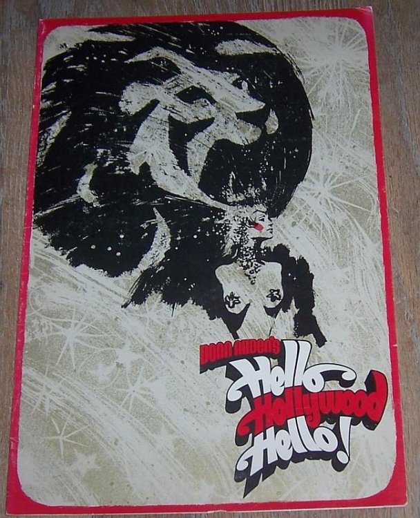 SOUVENIR PROGRAM FOR DONN ARDEN'S HELLO HOLLYWOOD HELLO