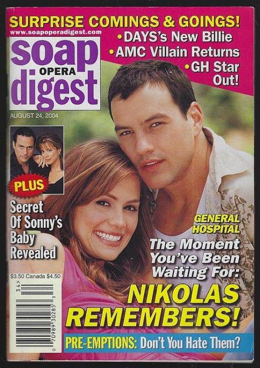 SOAP OPERA DIGEST AUGUST 24, 2004