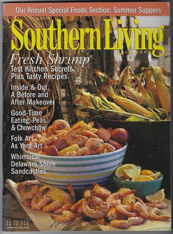 SOUTHERN LIVING MAGAZINE JULY 2000