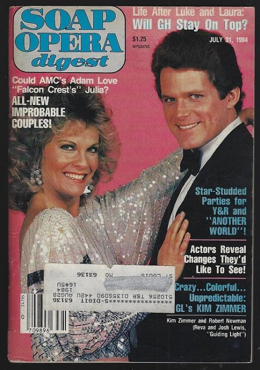 SOAP OPERA DIGEST JULY 31, 1984