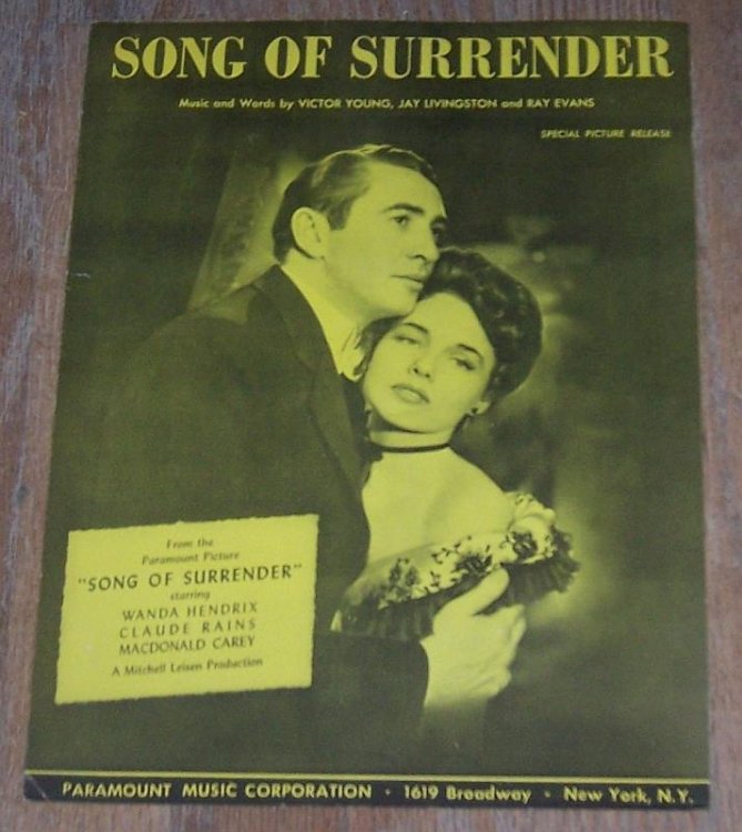 SONG OF SURRENDER