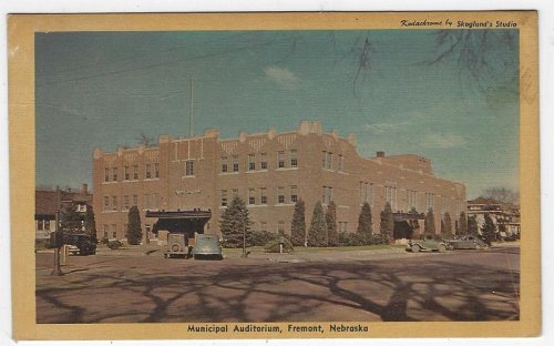 MUNICIPAL AUDITORIUM, FREMONT, NEBRASKA