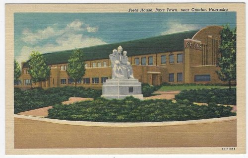FIELD HOUSE, BOYS TOWN, NEAR OMAHA, NEBRASKA