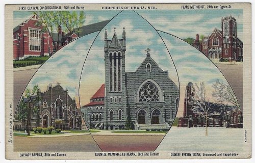 CHURCHES OF OMAHA, NEBRASKA
