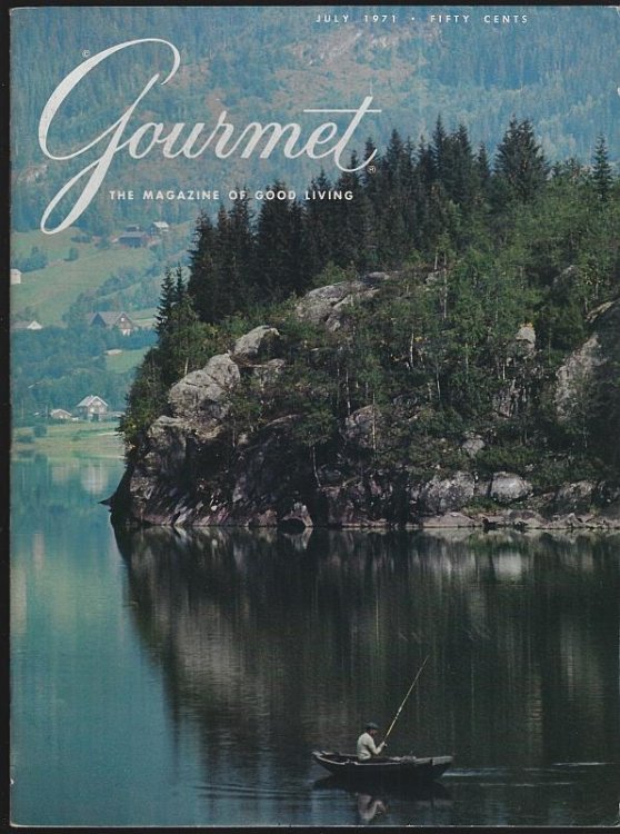 GOURMET MAGAZINE JULY 1971