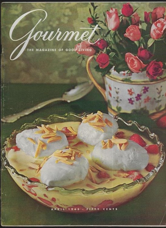 GOURMET MAGAZINE APRIL 1965