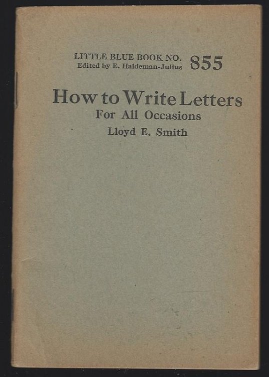 HOW TO WRITE LETTERS FOR ALL OCCASIONS