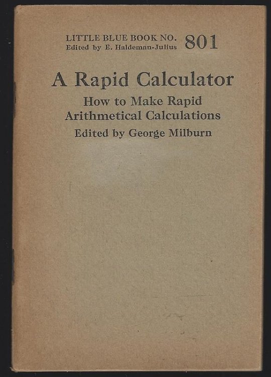 RAPID CALCULATOR How to Make Rapid Arithmetical Calculations