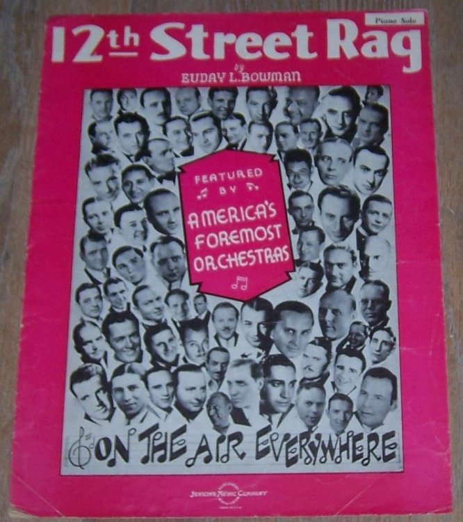 12TH STREET RAG Piano Solo