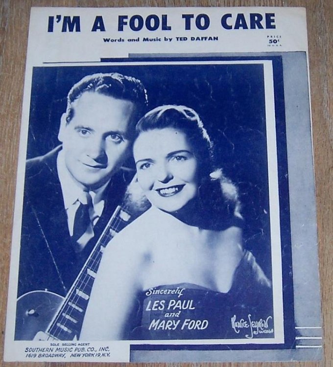 I'M A FOOL TO CARE