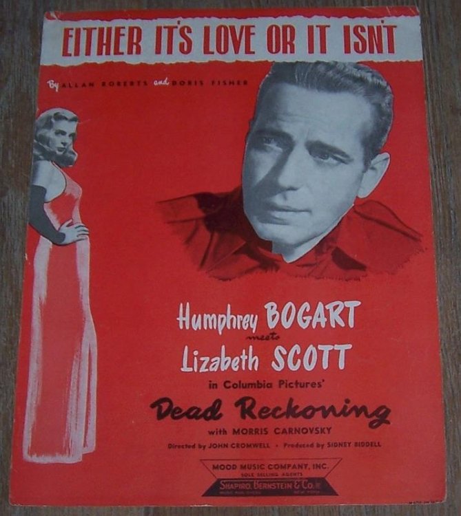 EITHER IT'S LOVE OR IT ISN'T