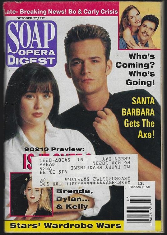 SOAP OPERA DIGEST OCTOBER 27, 1992