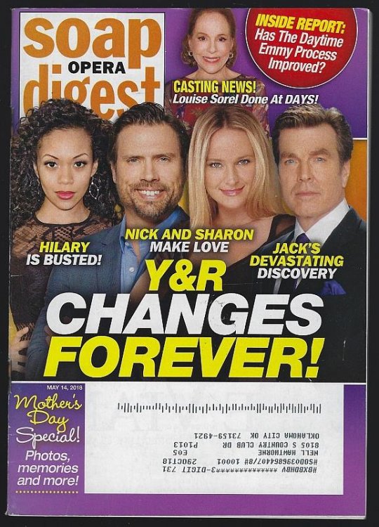 SOAP OPERA DIGEST MAY 14, 2018