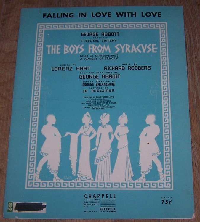 FALLING IN LOVE WITH LOVE