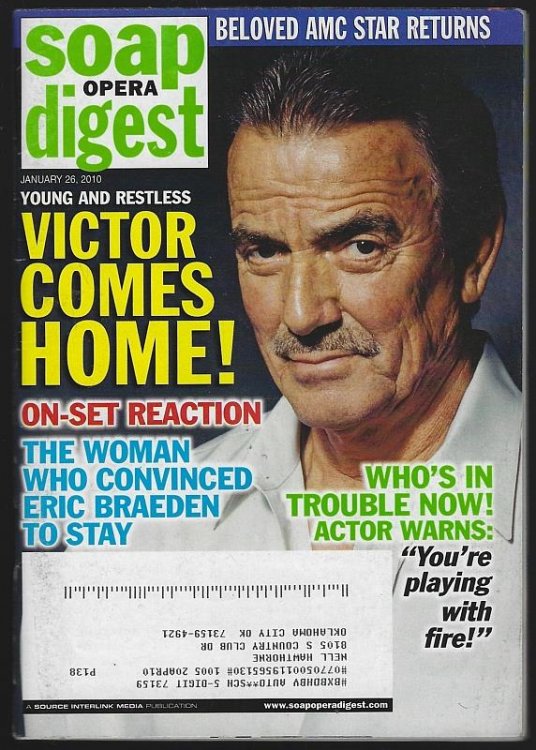 SOAP OPERA DIGEST JANUARY 26, 2010