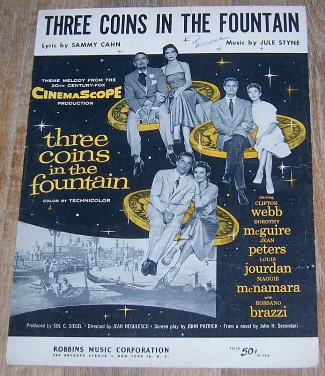 THREE COINS IN THE FOUNTAIN
