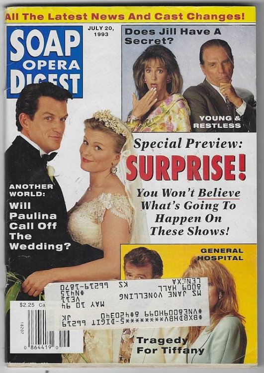 SOAP OPERA DIGEST JULY 20, 1993