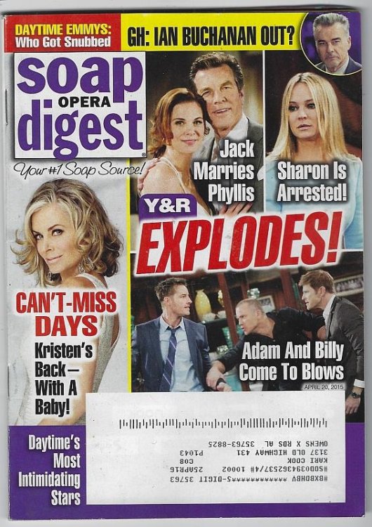 SOAP OPERA DIGEST APRIL 20, 2015
