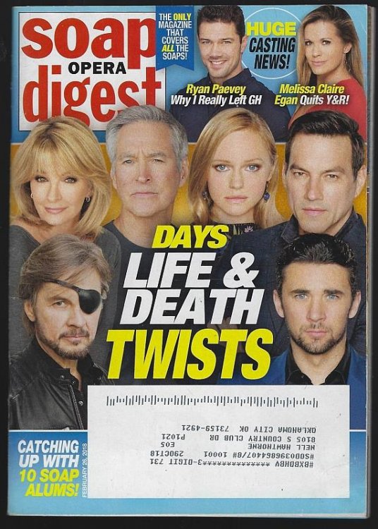 SOAP OPERA DIGEST FEBRUARY 26, 2018
