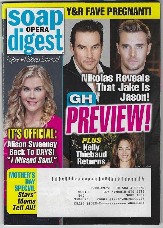 SOAP OPERA DIGEST MAY 11, 2015