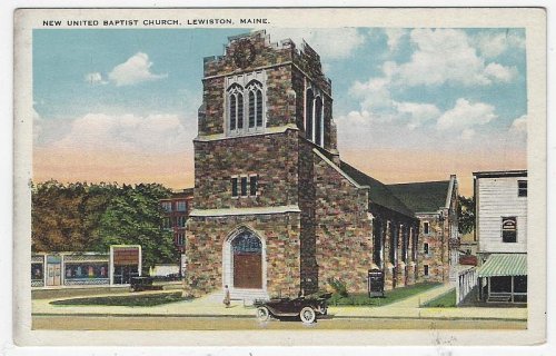 NEW UNITED BAPTIST CHURCH, LEWISTON, MAINE