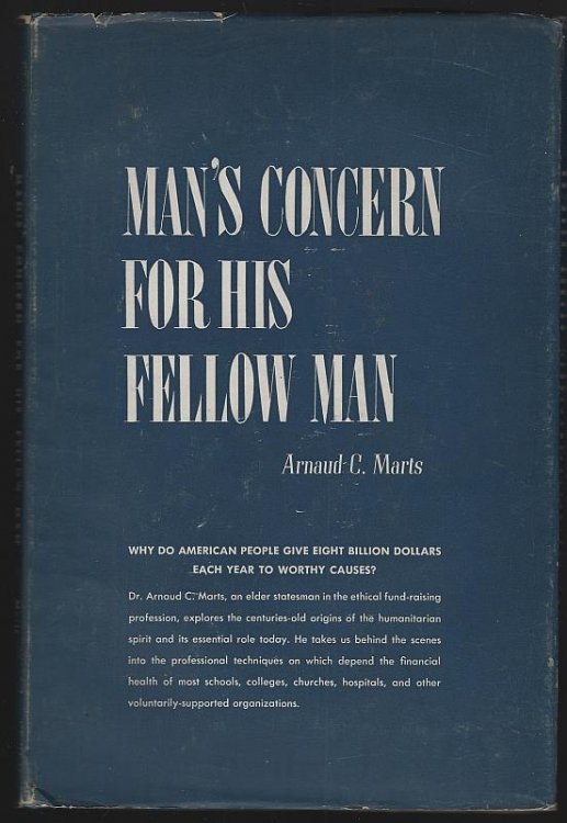 MAN'S CONCERN FOR HIS FELLOW-MAN