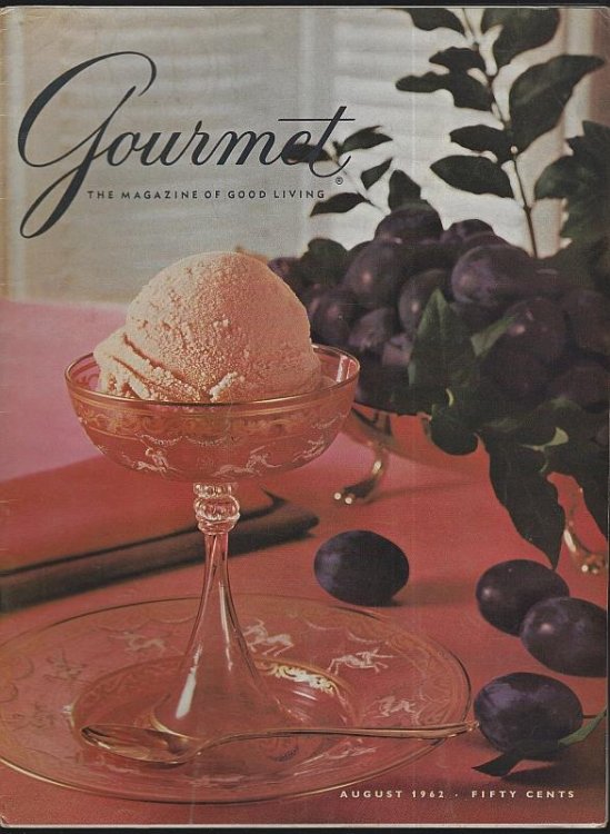 GOURMET MAGAZINE AUGUST 1962 The Magazine of Good Living