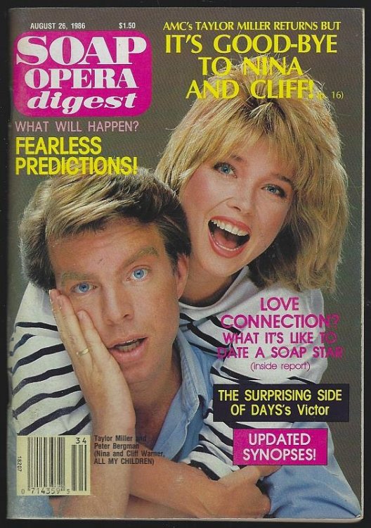 SOAP OPERA DIGEST AUGUST 26, 1986