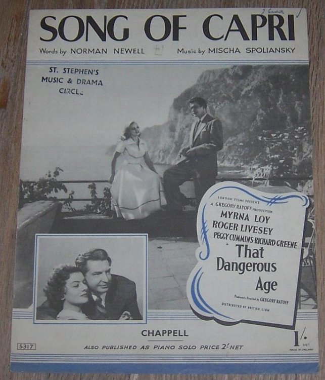SONG OF CAPRI
