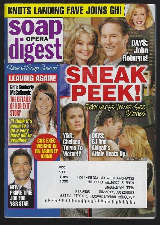 SOAP OPERA DIGEST FEBRUARY 10, 2014