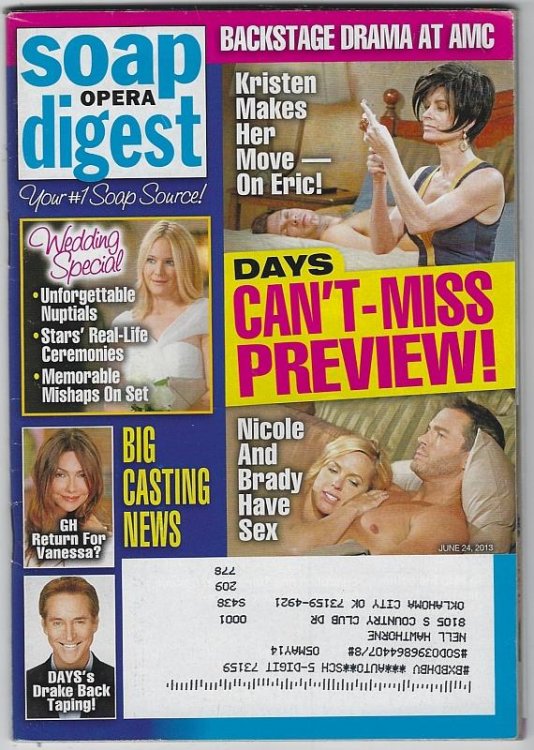 SOAP OPERA DIGEST JUNE 24, 2013