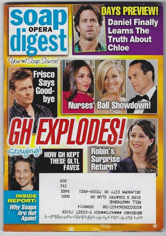 SOAP OPERA DIGEST APRIL 15, 2013