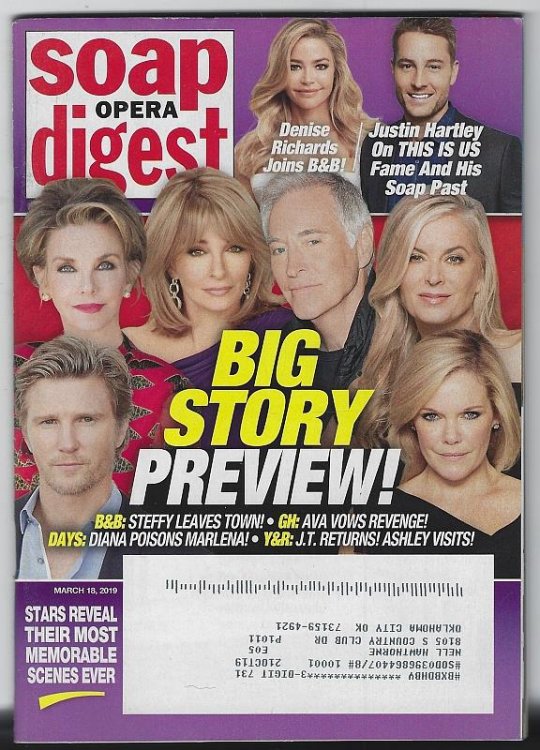 SOAP OPERA DIGEST MARCH 18, 2019
