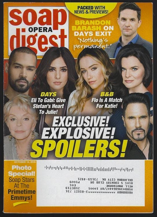 SOAP OPERA DIGEST OCTOBER 14, 2019