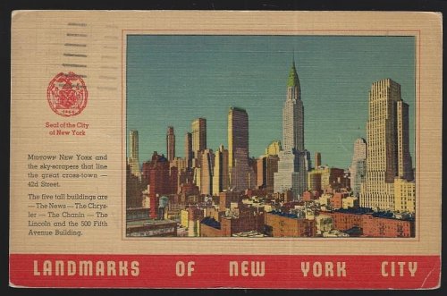 LANDMARKS OF NEW YORK CITY, NEW YORK