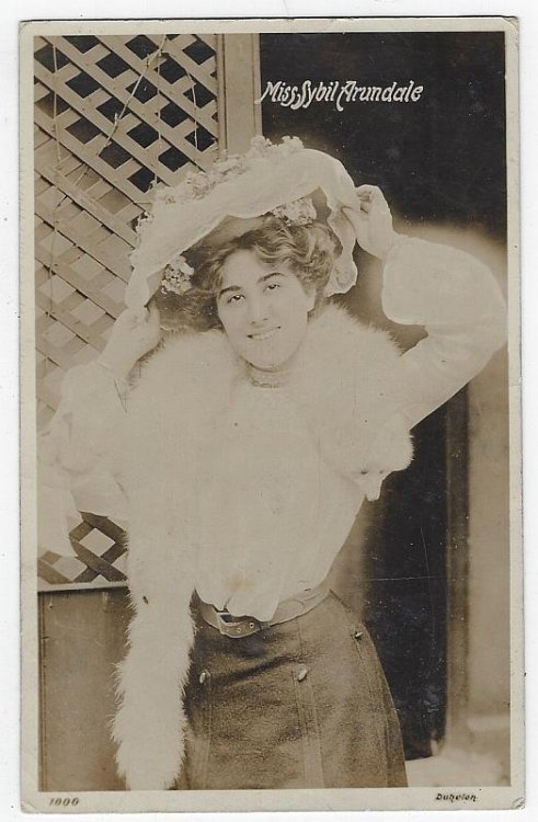 MISS SYBIL ARUNDALE, ACTRESS