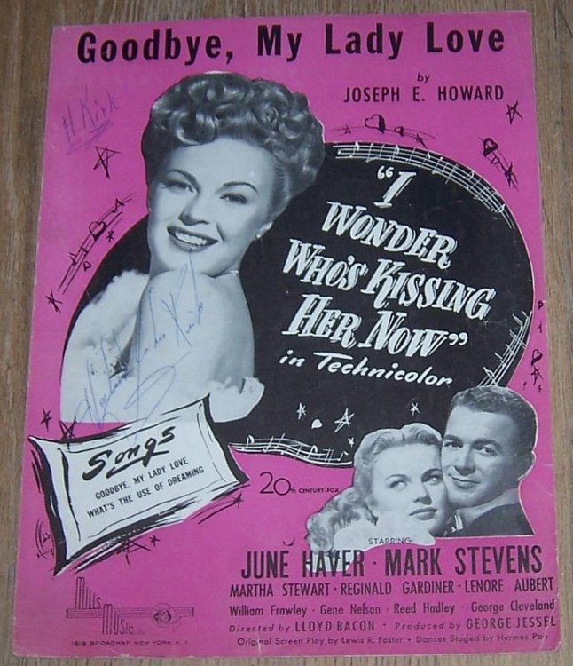 GOODBYE, MY LADY LOVE