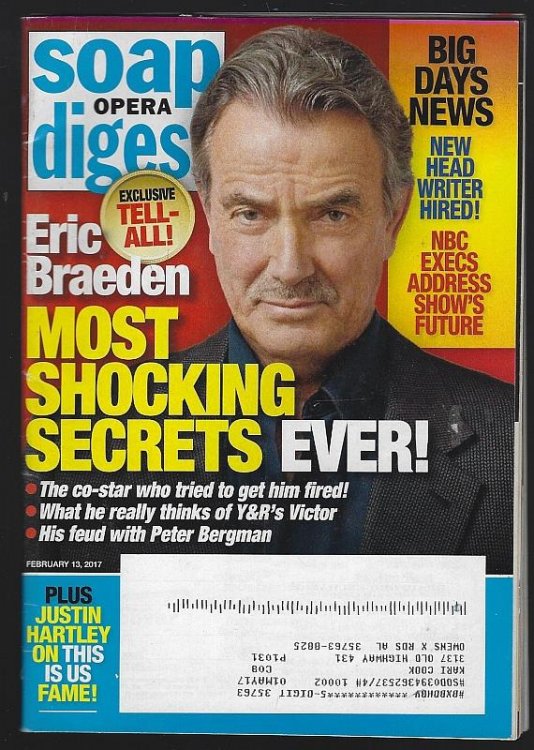 SOAP OPERA DIGEST FEBRUARY 13, 2017