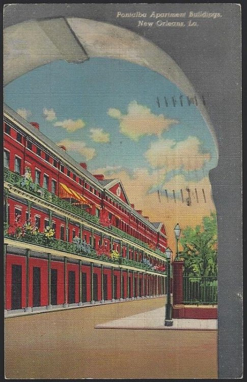 PONTALBA APARTMENT BUILDINGS, NEW ORLEANS, LOUISIANA