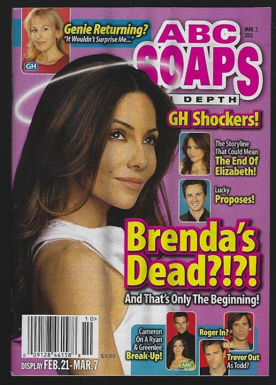 ABC SOAPS IN DEPTH MAGAZINE MARCH 7, 2011