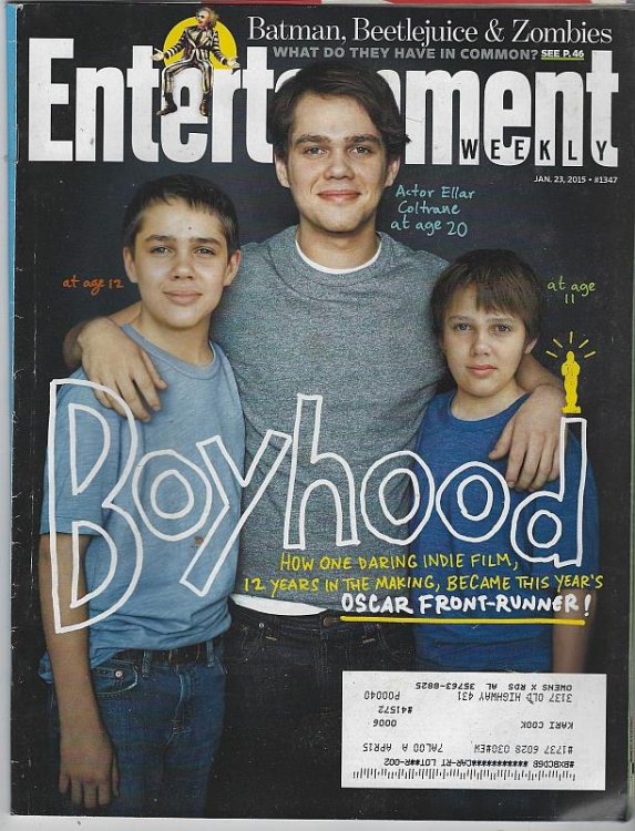 ENTERTAINMENT WEEKLY MAGAZINE JANUARY 23, 2015