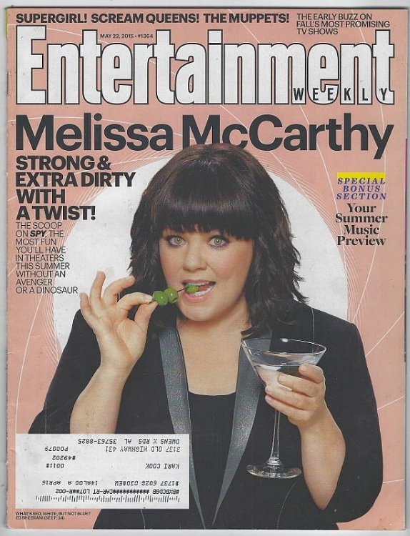 ENTERTAINMENT WEEKLY MAGAZINE MAY 22, 2015