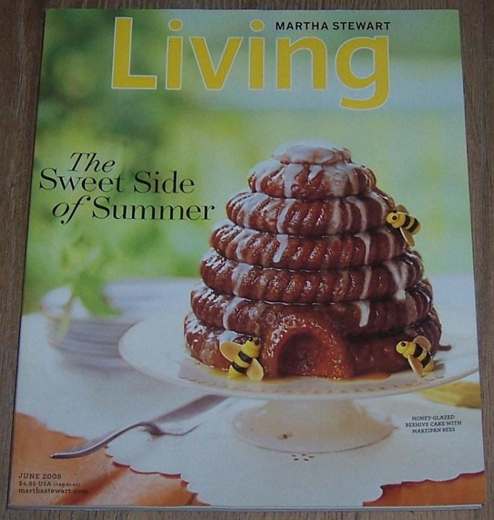 MARTHA STEWART LIVING MAGAZINE JUNE 2008