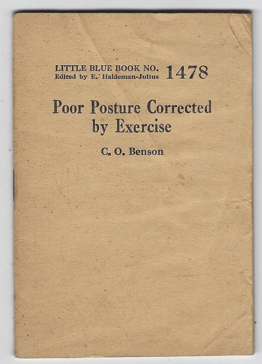 POOR POSTURE CORRECTED BY EXERCISE