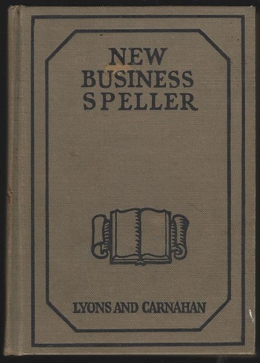NEW BUSINESS SPELLER