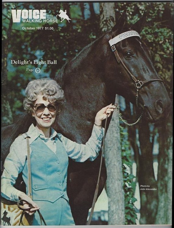 VOICE OF THE TENNESSEE WALKING HORSE MAGAZINE OCTOBER 1977