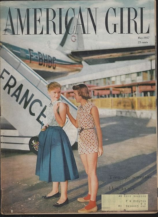 AMERICAN GIRL MAGAZINE MAY 1957